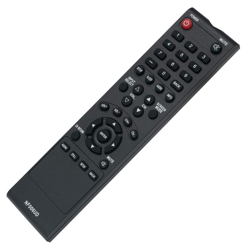 econtrolly New Replace Remote Control NF006UD fit for Sylvania Emerson Symphonic TVS EWL3706A LC320EM8 WF32L66626LG 6626LGA 6632LG EWL3706 - Image 2